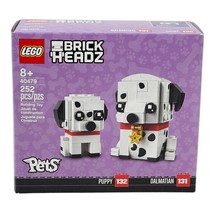 Lego Brickheadz Pets 40479 Dalmatian Set NIB - Exclusive! Dalmatian &amp; Puppy - $29.39