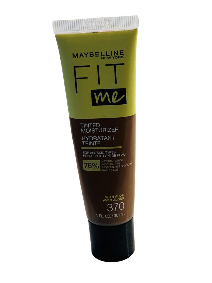 Maybelline Fit Me Tinted Moisturiser All Skin Types 370 Foundation With Aloe 1oz