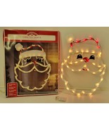 *B) Holiday Time Lighted Santa Claus 43 Mini Bulb 17&quot; Christmas Decoration - €13,55 EUR