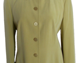 New Silk Blazer Button-Up Fully Lined Women JOSEPHINE CHAUS Sz 6 - $19.79
