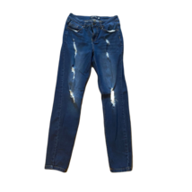 Blue Age Denim Skinny Jeans ~ Sz 5 ~ Blue ~ Mid Rise ~ 28&quot; Inseam ~ Dist... - £13.38 GBP
