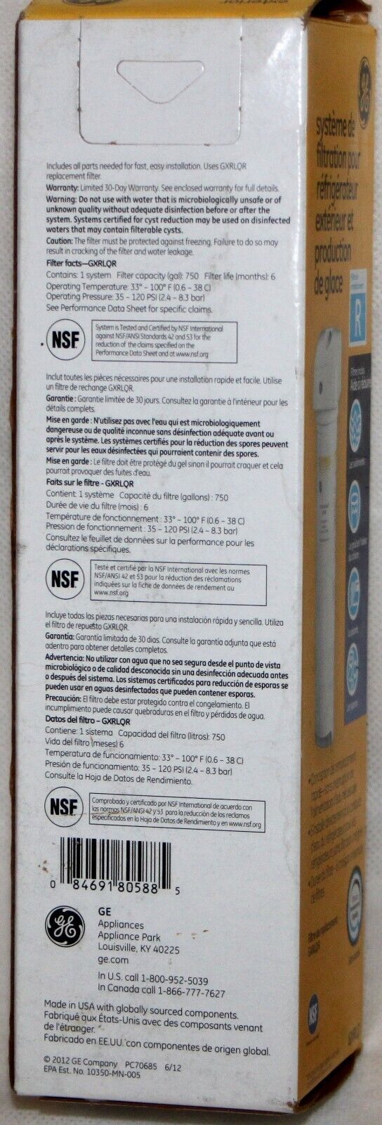 GE SmartWater Inline Quick Exterior Icemaker and 50 similar items