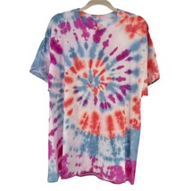 Hanes Tie-Dye T-Shirt XL Unisex Most Comfortable SS Tagless Multicolor Swirl - £11.87 GBP