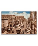 Eighth Avenue Street Vue Calgary Alberta Canada 1912 DB Carte Postale P19 - $147.96 MXN