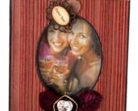 Oval Picture Frame Perfect Sister Holds 3&quot; x 4&quot; Photo Timeless Elegance - £5.44 GBP