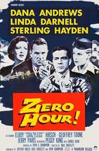 Zero Hour! - 1957 - Movie Poster - $9.99+