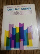 Robbins All Organ Series No. 3 Familiar Songs Paperback 1964 - £14.64 GBP