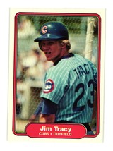 1982 Fleer #605 Jim Tracy Chicago Cubs - £1.57 GBP