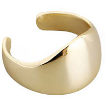 Anyco Earrings Minimalist No Pierceing Ear Clips Gold Gothic Charm Ear Cuff  - £14.23 GBP