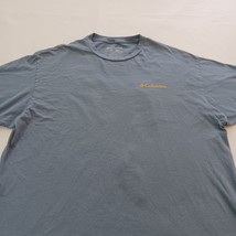 Columbia Shirt Men's Gray Short Sleeve Graphic T-Shirt Crew Neck Outdoor Size XL image 7