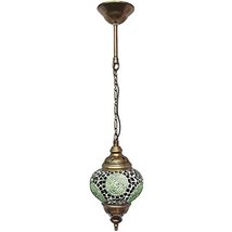 Ceiling Pendant Fixtures, Mosaic Lamps, Turkish Lamps, Hanging Lights, Moroccan  - £50.59 GBP