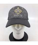 New Orleans Saints New Era 9Forty Gray Adjustable H&amp;L Style Hat NFL - £16.80 GBP