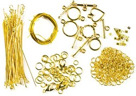 Cousin Corporation of America Bright Gold Necklace Starter Kit - 119pc - $15.84