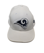 Los Angeles Rams NEW ERA NFL 7 3/4 low profile white 59fifty hat cap - €16,53 EUR