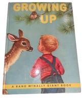 Growing Up Hardcover Rand McNally Tip-Top Elf Book 1956 HC Vintage - £11.02 GBP