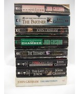 John Grisham 8 Book Lot Beat Up Reading Copies - £12.40 GBP