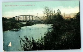 Vintage Postcard Pocono Bridge Stroudsburg Pennsylvania - £7.74 GBP