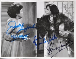 The Jeffersons Cast Signed Photo X3 - S. Hemsley, I. Sanford, Marla Gibbs w/COA - £254.99 GBP