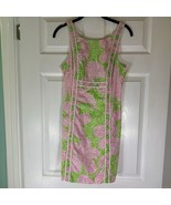 Lilly Pulitzer Pink Green Strawberry Limeade Cheat Ya Fryer Shift Dress ... - $667.52 MXN