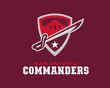 AAF Football San Antonio Commanders Mens Pocket Polo XS-6XL, LT-4XLT New - $28.79+