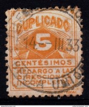 Rarity incomplete address Telegraph official seals  Uruguay stamp + othe... - $65.80