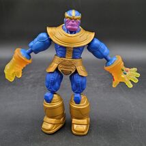 2019 Thanos Infinity Gauntlet Avengers Marvel Hasbro Bend And Flex Actio... - $5.63