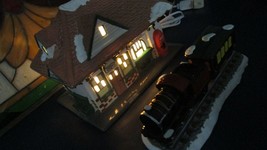 Department 56 Dickens Village Train Station 4 Pcs Lighted House - £65.90 GBP
