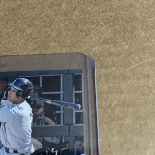Robert Moore 2023 Elite Extra Baseball Impact Impressions Auto RC Brewers Item image 4