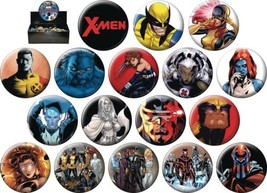 Marvel Comics X-Men Metal Button Assortment of 17 Ata-Boy YOU CHOOSE YOU... - £1.77 GBP