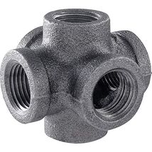 STZ 366 CRDO-12 0.5 in. 6-Way Cross Dbloutlt Industrial Steel Gray - $29.09 CAD