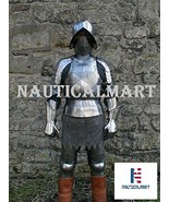 NauticalMart Plate Armour Spanish Helmet Cuirass Front and Back Plate  - $1,628.66 CAD