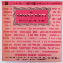The Golden Fifty Of Popular Concert Music - Stereo Fidelity 5xLP SF-G-50... - £13.50 GBP