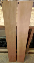 Two Beautiful Thin Kiln Dried Redwood Long Boards Lumber ~46&quot; X 6&quot; X 5/8&quot; (7) - £53.41 GBP