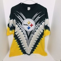 Vintage NFL Pittsburgh Steelers Tie Dye Shirt Made In USA Mens XL Single Stitch - £30.93 GBP