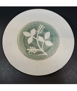 Set of 3 Medallion by UCAGCO Beige Green Stone Ware 10 1/4&quot; Dinner Plates - £46.51 GBP