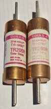 Lot of 2 Gould Shawmut TR 200 R Time Delay Fuse 250V Cl RK5 ED4U 3295 Fr... - $37.00