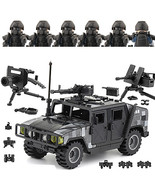 New Military Armored Car Building Blocks Solider Figures Toys #F1-Y - $502.95 MXN