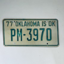 1977 United States Oklahoma Pottawatomie County Passenger License Plate ... - €11,20 EUR