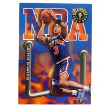 1995-96 Hoops Pipeline #232 John Starks Pl / Tim Legler Cba New York Knicks - Ex - $1.39