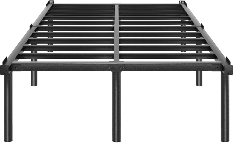 Primary image for HAAGEEP 20 Inch Tall Platform Bed Frame Queen Size Metal Bedframe No Box Spring 