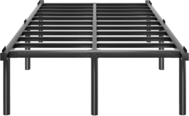 HAAGEEP 20 Inch Tall Platform Bed Frame Queen Size Metal Bedframe No Box Spring  - £106.37 GBP