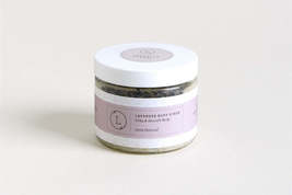 Natural Body Scrub, Lavender Body Salt Scrub - £15.92 GBP