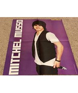 Miley Cyrus Mitchel Musso teen magazine poster clipping teen idol black ... - £3.15 GBP