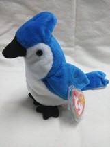 Ty Beanie Baby &quot;ROCKET&quot; the Blue Jay - NEW w/tag - Retired - $6.00