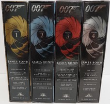 2006 James Bond 007 Ultimate Edition Vol 1-4 DVD Disc Set(10 disc per volume). - £102.72 GBP