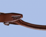 Tory Medium Oil Rolled Western Curb Strap Leather Used - $12.99
