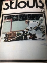 St.Louis Blues Programma Album Hockey 1971 Gary Unger Colore Foto 72 Plagers - £36.82 GBP