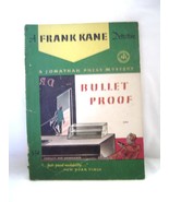   Bullet Proof A frank Kane Detective Story 1951 A Jonathan Press Mystery  - £18.37 GBP