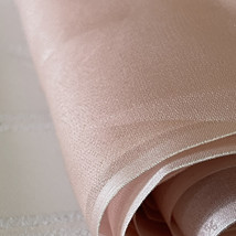 SILK PEACH FABRIC 13 Yards x 21 Inches Wide or 468 Inches x 21 Wide - $98.22