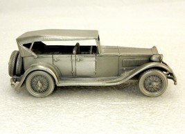 1929 Lancia Dilambda, Danbury Mint Pewter French Model Car, Made in England - $29.35